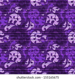 Elegant floral wallpaper - seamless pattern 