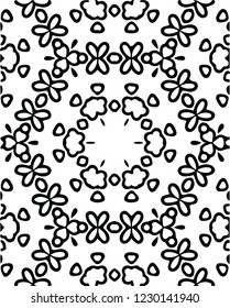 Elegant floral wreath spring vector pattern decorative design for many creative ideas