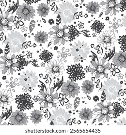Elegant flower abstract design featuring vibrant petals, fluid shapes, and intricate patterns, blending soft gradients and bold colors for a modern artistic look.
