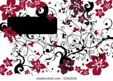 elegant flower background