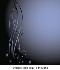 elegant flower background, vector