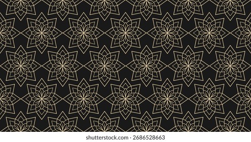 Elegante padrão de flor plano de fundo contínuo
