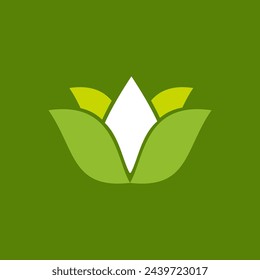 An elegant flower petal design with soft colors, suitable for businesses or organizations related to beauty or nature