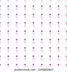 Patrón elegante sin fisuras de flores. Papel mural de flores botánicas de decoración. Resumen de plantas ornamento interminable. Diseño sencillo para tela, imprenta textil, papel envolvente, cubierta. Ilustración del vector