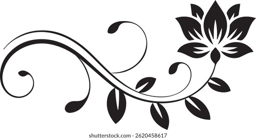  Elegant Flower Vector Illustration: Perfect for Floral Designs , Vibrant Flower Vector Art , Colorful Flower Vector Colorful Flower Vector: