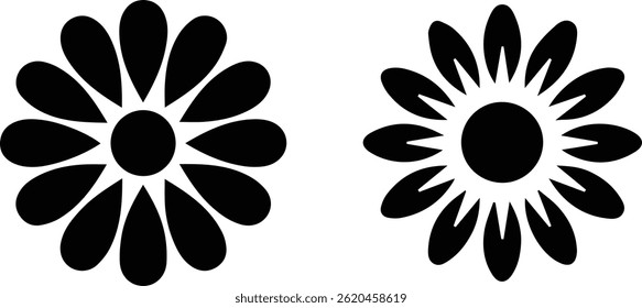  Elegant Flower Vector Illustration: Perfect for Floral Designs , Vibrant Flower Vector Art , Colorful Flower Vector Colorful Flower Vector:
