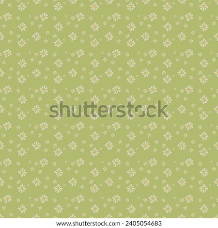 Elegant Flowers. Repeated small patern for design prints. Cute symbol for closthes and fashion Repeating monocrome printed seamless patterns