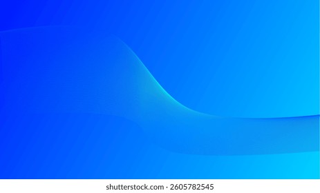 Elegant Flowing Lines with Gradient Tones