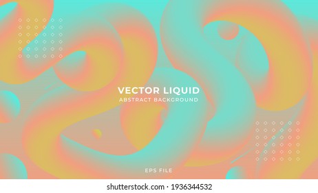 Elegante color de helado de fondo abstracto fluido