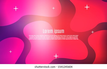 Elegant  fluid background  with special effect 