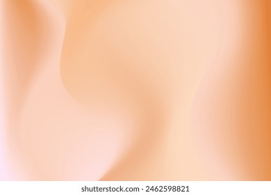 Elegante fondo abstracto beige fluido, Fondo de pantalla de gradiente estético dinámico de resplandor de neón desnudo, con textura de luces, ideal para presentación de belleza, pósters de productos cosméticos, Plantilla de Web, medios sociales