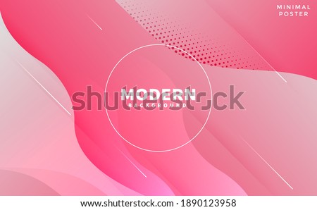 elegant fluid style abstract pink background