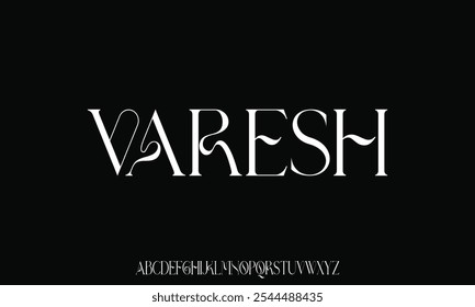 Elegant Font, aesthetic, Uppercase Lowercase and Number. wedding font, Classic Lettering Minimal Fashion Designs. Typography modern serif fonts regular decorative vintage concept. vector illustration
