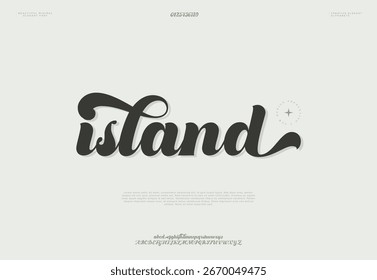 Elegant Font, aesthetic, Uppercase Lowercase and Number. wedding font, Classic Lettering Minimal Fashion Designs. Typography modern serif fonts regular decorative vintage concept. vector illustration