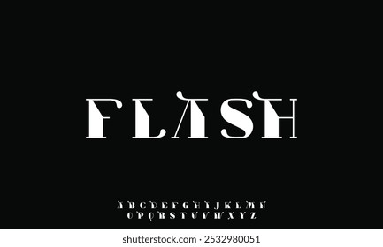 Logotipo elegante do alfabeto da fonte. Tipografia Beleza moda luxo clássico letras serif fontes decorativo casamento vintage retro logos. ilustração vetorial