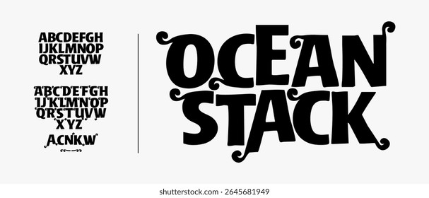 Elegant font, Classic Lettering Minimal Fashion Designs. Typography modern serif fonts regular decorative vintage concept. vector illustration