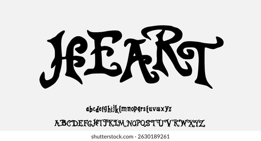 Elegant Font Uppercase Lowercase. Classic Lettering Minimal Fashion Designs. Typography modern serif fonts regular decorative vintage concept. vector illustration