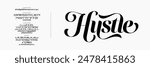 Elegant Font Uppercase Lowercase And Number. Classic Lettering Minimal Fashion Designs. Typography modern serif fonts regular decorative vintage concept. vector illustration