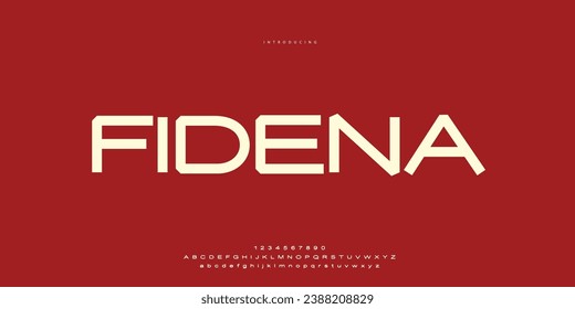 Elegant Font Uppercase Lowercase and Number. Classic Lettering Minimal Fashion Designs. Typography modern san Sanserif fonts regular decorative vintage concept. vector illustration