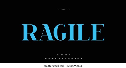 Elegant Font Uppercase Lowercase and Number. Classic Lettering Minimal Fashion Designs. Typography modern Serif fonts regular decorative vintage concept. vector illustration