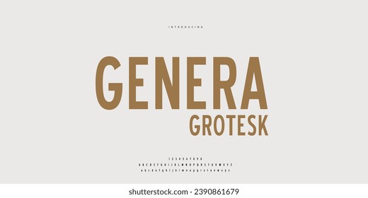 Elegant Font Uppercase Lowercase and Number. Classic Lettering Minimal Fashion Designs. Typography modern Sen serif fonts regular decorative vintage concept. vector illustration