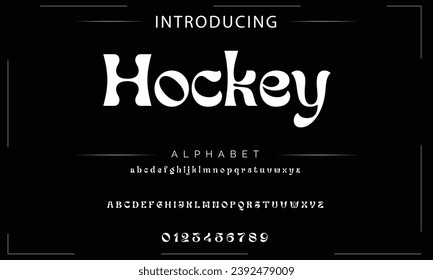 Elegant Font Uppercase Lowercase and Number. Classic Lettering Minimal Fashion Designs. Typography modern serif fonts regular decorative vintage concept. vector illustration