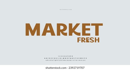 Elegant Font Uppercase Lowercase and Number. Classic Lettering Minimal Fashion Designs. Typography modern Sen Serif fonts regular decorative vintage concept. vector illustration.