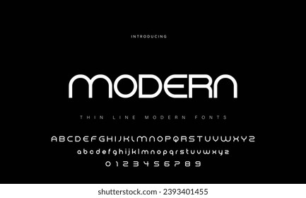 Eleganter Font Uppercase Lowercase und Anzahl. Classic Lettering Minimal Fashion Designs. Typografie moderne Serifenschriften erhalten ein traditionelles dekoratives Vintage-Konzept. Vektorgrafik