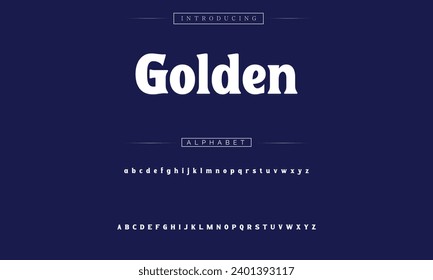 Elegant Font Uppercase Lowercase and Number. Classic Lettering Minimal Fashion Designs. Typography modern serif fonts regular decorative vintage concept. vector illustration