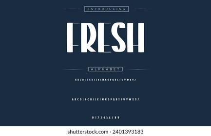 Elegant Font Uppercase Lowercase and Number. Classic Lettering Minimal Fashion Designs. Typography modern serif fonts regular decorative vintage concept. vector illustration