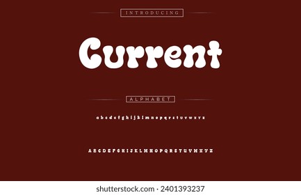 Elegant Font Uppercase Lowercase and Number. Classic Lettering Minimal Fashion Designs. Typography modern serif fonts regular decorative vintage concept. vector illustration