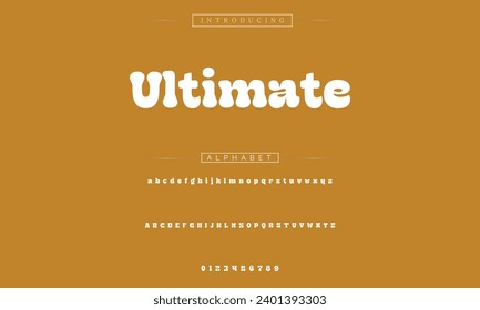 Elegant Font Uppercase Lowercase and Number. Classic Lettering Minimal Fashion Designs. Typography modern serif fonts regular decorative vintage concept. vector illustration