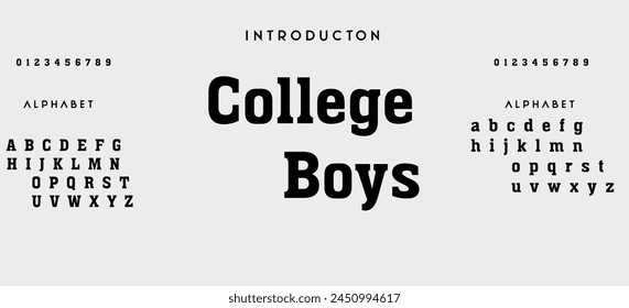 Elegant Font Uppercase Lowercase and Number. Classic Lettering Minimal Fashion Designs. Typography modern serif fonts regular decorative vintage concept. vector illustration