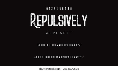 Elegant Font Uppercase Lowercase and Number. Classic Lettering Minimal Fashion Designs. Typography modern serif fonts regular decorative vintage concept. vector illustration