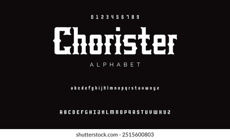 Elegant Font Uppercase Lowercase and Number. Classic Lettering Minimal Fashion Designs. Typography modern serif fonts regular decorative vintage concept. vector illustration