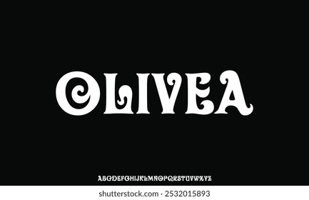Elegant Font Uppercase Lowercase And Number. Classic Lettering Minimal Fashion Designs. Typography modern serif fonts regular decorative vintage concept. vector illustration