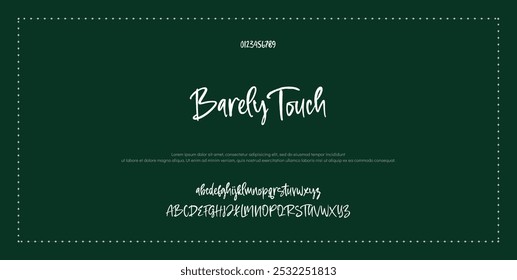 Elegant Font Uppercase Lowercase And Number. Classic Lettering Minimal Fashion Designs. Typography modern serif fonts regular decorative vintage concept. vector illustration