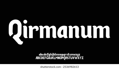 Elegant Font Uppercase Lowercase And Number. Classic Lettering Minimal Fashion Designs. Typography modern serif fonts regular decorative vintage concept. vector illustration
