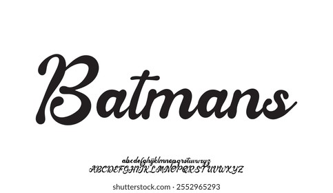 Elegant Font Uppercase Lowercase And Number. Classic Lettering Minimal Fashion Designs. Typography modern serif fonts regular decorative vintage concept. vector illustration

