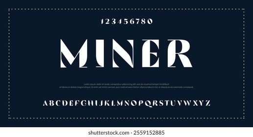 Elegant Font Uppercase Lowercase And Number. Classic Lettering Minimal Fashion Designs. Typography modern serif fonts regular decorative vintage concept. vector illustration