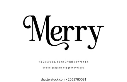 Elegant Font Uppercase Lowercase and Number. wedding font, Classic Lettering Minimal Fashion Designs. Typography modern serif fonts regular decorative vintage concept. vector illustration