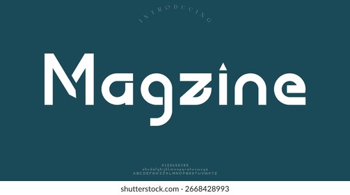 Elegant Font Uppercase Lowercase and Number. Classic Lettering Minimal Fashion Designs. Typography fonts regular decorative vintage concept. vector illustration