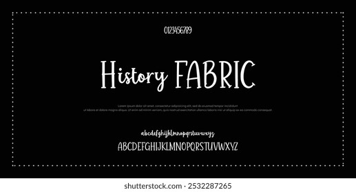 Elegant Font Uppercase Lowercase. Elegant Script Font Classic Lettering Minimal Fashion Designs. Typography modern serif fonts regular decorative vintage concept. vector illustration