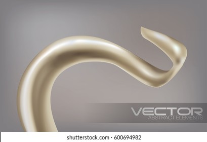 Elegant foundation effects, soft liquid foundation texture in 3d illustration