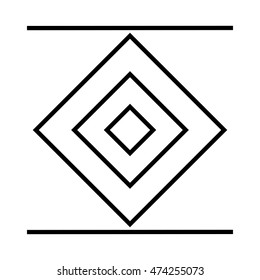 elegant frame decoration isolated vector illustration design