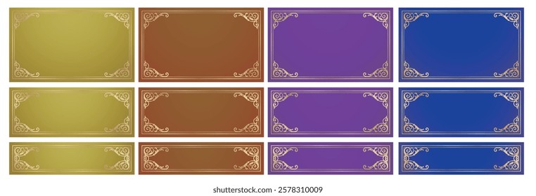 Elegant Frame. Design Template. A Collection of Stunning Frames.
