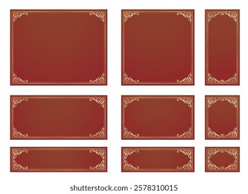 Elegant Frame. Design Template. A Collection of Stunning Frames.
