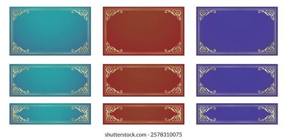 Elegant Frame. Design Template. A Collection of Stunning Frames.
