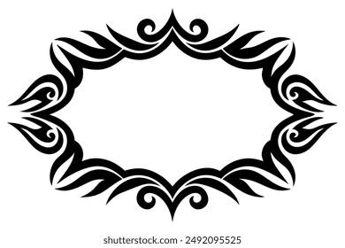 Elegant Frame Design with White Background, Vector Illustration, Cartoons, Clipart, Line Art, Elegant frame design vector with white background, perfect for illustrations, cartoons, clipart, and line 