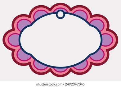Elegant Frame Design with White Background, Vector Illustration, Cartoons, Clipart, Line Art, Elegant frame design vector with white background, perfect for illustrations, cartoons, clipart, and line 